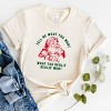 Simply Sage Market Tell Me What You Want Short Sleeve Tee - S - Cream - 3 of 4