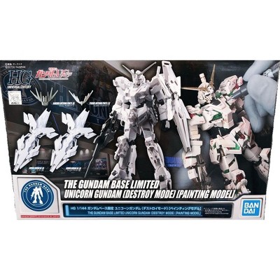 Bandai Gundam Base Limited Unicorn (destroy Mode / Painting Model) Hg 1 ...