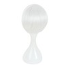 Unique Bargains Women's Halloween Wigs 12" with Wig Cap White - 3 of 4
