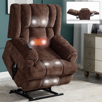 NicBex Massage Chair Power Lift Chair Recliner Chair with Power Remote Lounge Chair Comfy Chair for Living Room, Reading Room