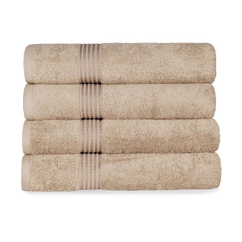 Premium Cotton Heavyweight Plush Highly-Absorbent Luxury Towel Set by Blue Nile Mills, 1 of 8