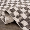 Hauteloom Benjy Cream & Charcoal Checkered Area Rug - 4 of 4