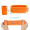 Unique Bargains Terry Cloth Sports Athletic Gym Headband Wristband Sweatband 10 Sets - 2 of 4