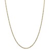 Black Bow Jewelry 1.8mm 14k Yellow Gold Flat Figaro Necklace Chain - 3 of 4