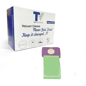 Topvacuumparts Replacement For ProTeam 103483 Intercept Micro Filter Bags with 3.25-Quart Capacity, 10-Pack of Vacuum Filter Bags - 1 of 3