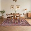 Washable Rugs for Living Room, Non Slip Floral Area Rugs, Low Pile Stain Resistant Botanical Bird Soft Carpet - 3 of 4