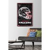 Trends International NFL Atlanta Falcons - Neon Helmet 23 Unframed Wall Poster Prints - 2 of 4