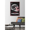 Trends International Nfl Atlanta Falcons - Neon Helmet 23 Unframed Wall  Poster Prints : Target