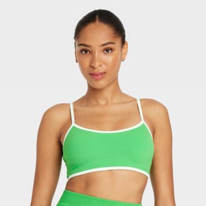 Women's Piped Sports Bra - JoyLab™ - 1 of 3