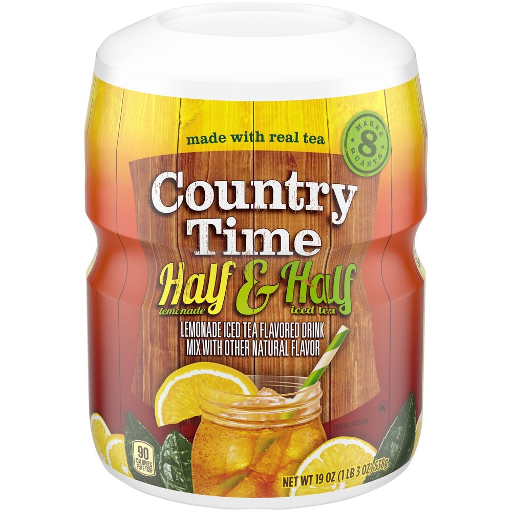 UPC 043000046005 product image for Country Time 1/2 Lemonade & 1/2 Iced Tea Drink Mix - 19oz | upcitemdb.com