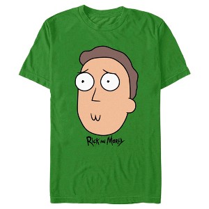 Men's Rick And Morty Jerry Big Head T-Shirt - 1 of 4