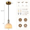 1-PC Natural Marble Pendant Chandelier - 4 of 4
