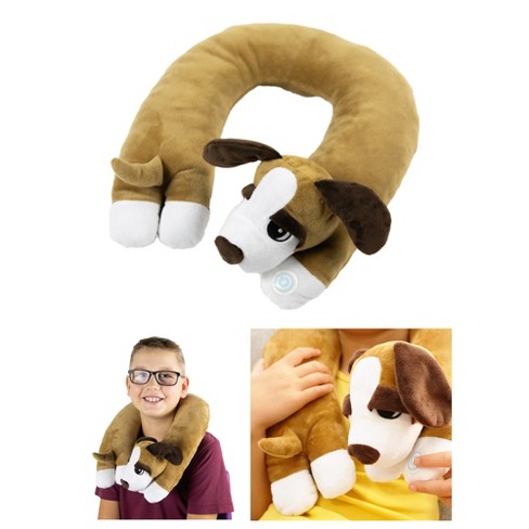 Neck vibrating outlet pillow