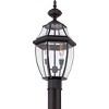 Quoizel Lighting Newbury 2 - Light Post Light in  Mystic Black - 3 of 4
