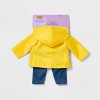 14" Raincoat Baby Doll Outfit - Gigglescape™ - 4 of 4