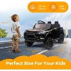 Pink 24V Kids Ride On Truck Car With Remote Control Two Seater Led Lights Mp3 Bluetooth Spring Suspension And Usb Port Pink - 3 of 4