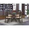 Round Kitchen Dining Table Set - 42 Inch Table with 4 Chairs - Modern Dinette Set - 2 of 4