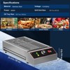 1800W Electric Indoor Grill - Portable Smokeless BBQ Countertop Grill with Removable Griddle, Stainless Steel for Home, Camping, Parties & Picnics - 3 of 4