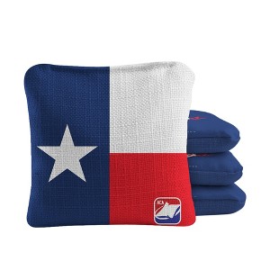 Skip's Garage | Texas Synergy Pro Cornhole Bags (Set of 4) - 1 of 4