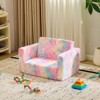 Karl Home 1-Piece Full Sponge Kids Single Folding Sofa Bed with Luminous Feature - 3 of 4