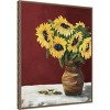 Amanti Art Sunflowers by Julie Derice Framed Canvas Wall Art - image 3 of 4