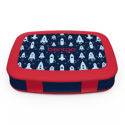 Bentgo Kids' Prints Leak-proof, 5 Compartment Bento-Style Lunch Box