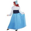 HalloweenCostumes.com The Little Mermaid Womens Plus Size Ariel Dress Costume. - 2 of 4