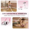 PAETA Ab Machine, Foldable Ab Workout Equipment for Home Gym, Ab Trainer Machine for Abs Workout, Pink - 3 of 4