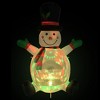 Northlight Lighted Inflatable Snowman with Top Hat Outdoor Christmas Decoration - 4' - 3 of 4