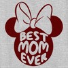 Women's Minnie Mouse Best Mom Ever Silhouette T-Shirt - image 2 of 4