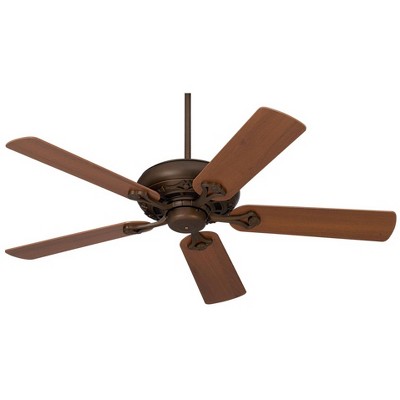 52" Casa Vieja Rustic Indoor Ceiling Fan Oil Rubbed Bronze Walnut Cherry for Living Room Kitchen Bedroom Family Dining