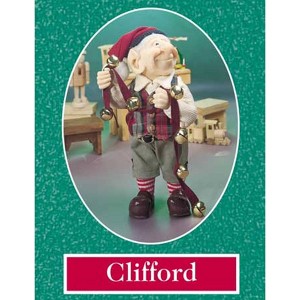 Northlight 10.5" Zim's The Elves Themselves Clifford Collectible Christmas Elf Tabletop Figure - 1 of 1