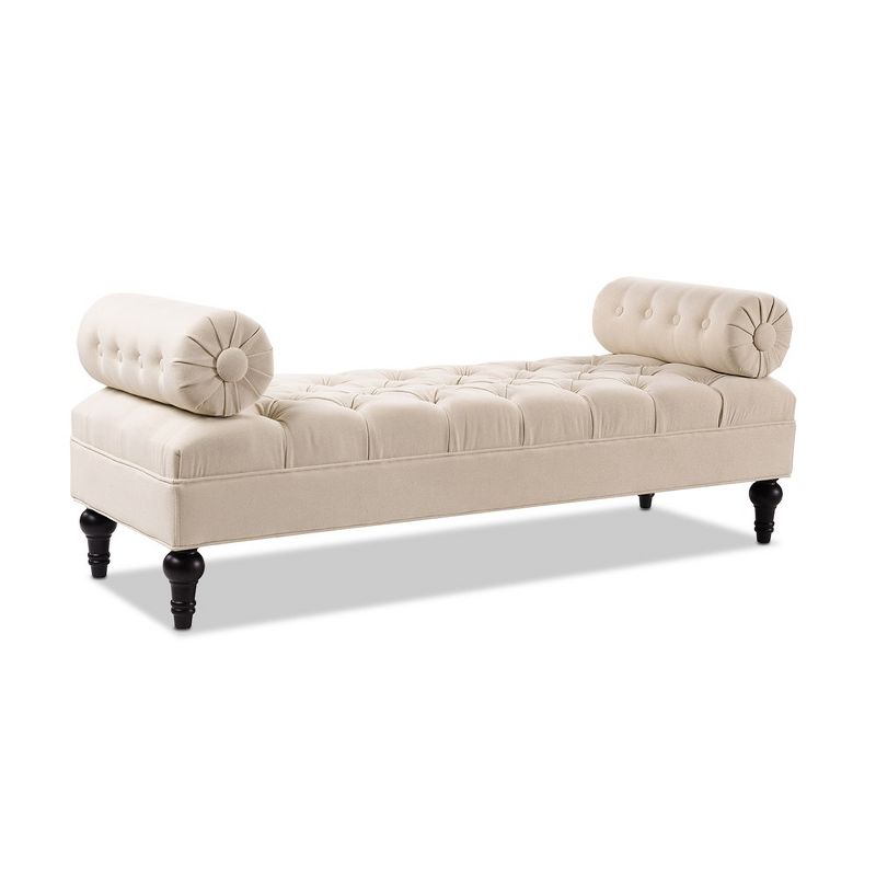 Jennifer Taylor Home Lewis Bolster Arm Entryway Bench, 2 of 6