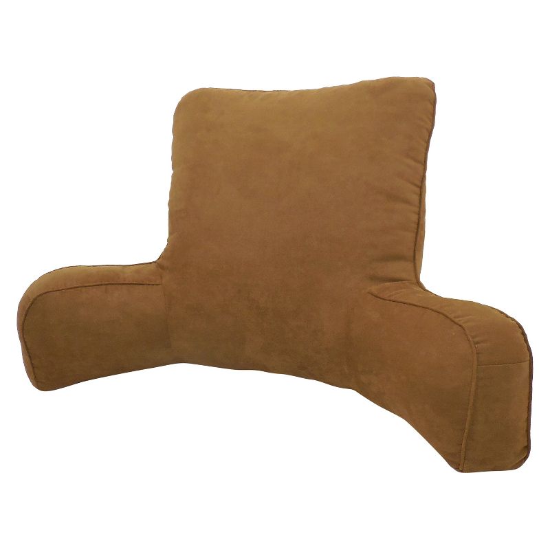 Suede Solid Color Oversized Bed Rest Lounger - Elements, 2 of 6