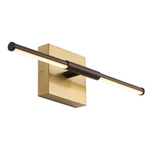 JONATHAN Y Makena Modern Minimalist Dimmable Integrated LED Metal Wall Sconce - 1 of 4