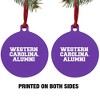 Western Carolina Alumni Aluminum Holiday Christmas Tree Ornament - 2 of 4
