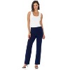 Rekucci Travel in Style Women's Soft Knit Classic Straight Leg Pant - 4 of 4