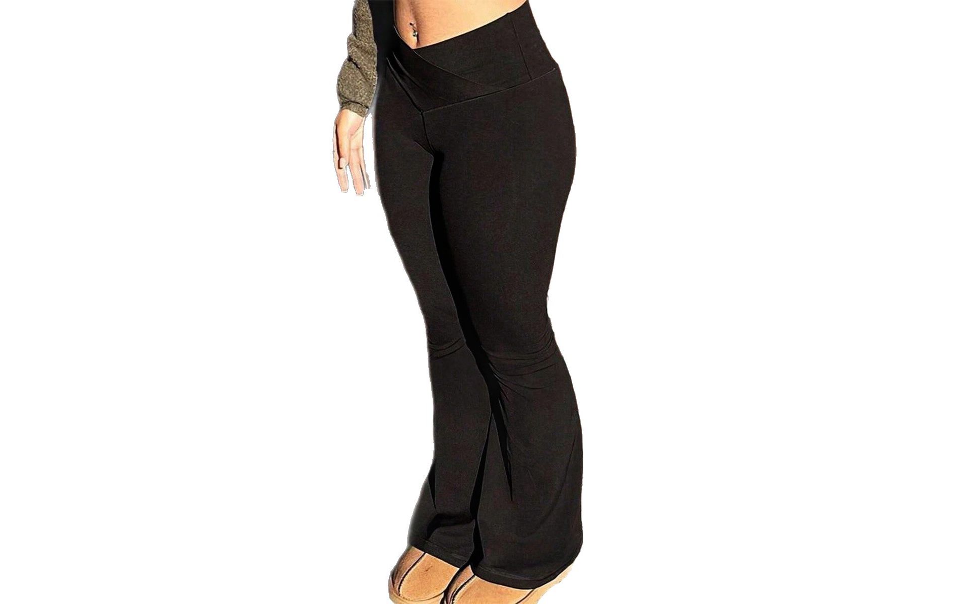 Women's Tummy Control High Waist Leggings Slimming Yoga Pants Shaping Workout & Casual Pants Elastic Waist Fitted Lounge Pants//