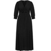 Women's Plus Size Jolene Maxi Dress - black | CCX - 4 of 4