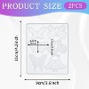 JDICTION 2 Pack 3D Butterfly Silicone Mold for Epoxy Resin - 6 Styles Jewelry Pendant Mould for Keychain, Earring, Necklace, Brooch, DIY Gifts - 2 of 4