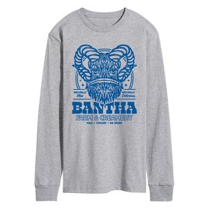 Men's - Star Wars - Bantha Farm And Creamery Long Sleeve Graphic T-Shirt - 1 of 3
