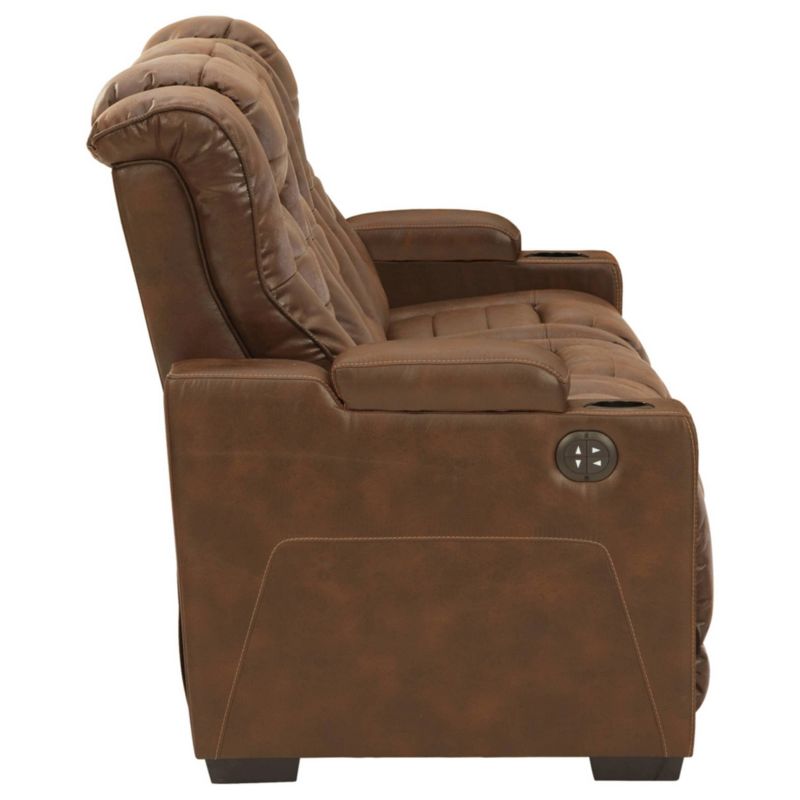 Owner&#39;s Box Power Recliner Sofa with Adjustable Headrest Thyme - Signature Design by Ashley, 6 of 11