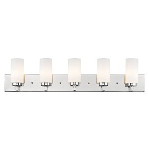 Livex Lighting West Lake 5 - Light Vanity in  Polished Chrome - 1 of 4
