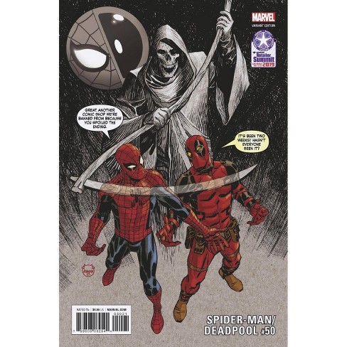 Marvel Spider Man Deadpool 50 Limited To 3000 Comic Book Dave Johnson Variant Cover