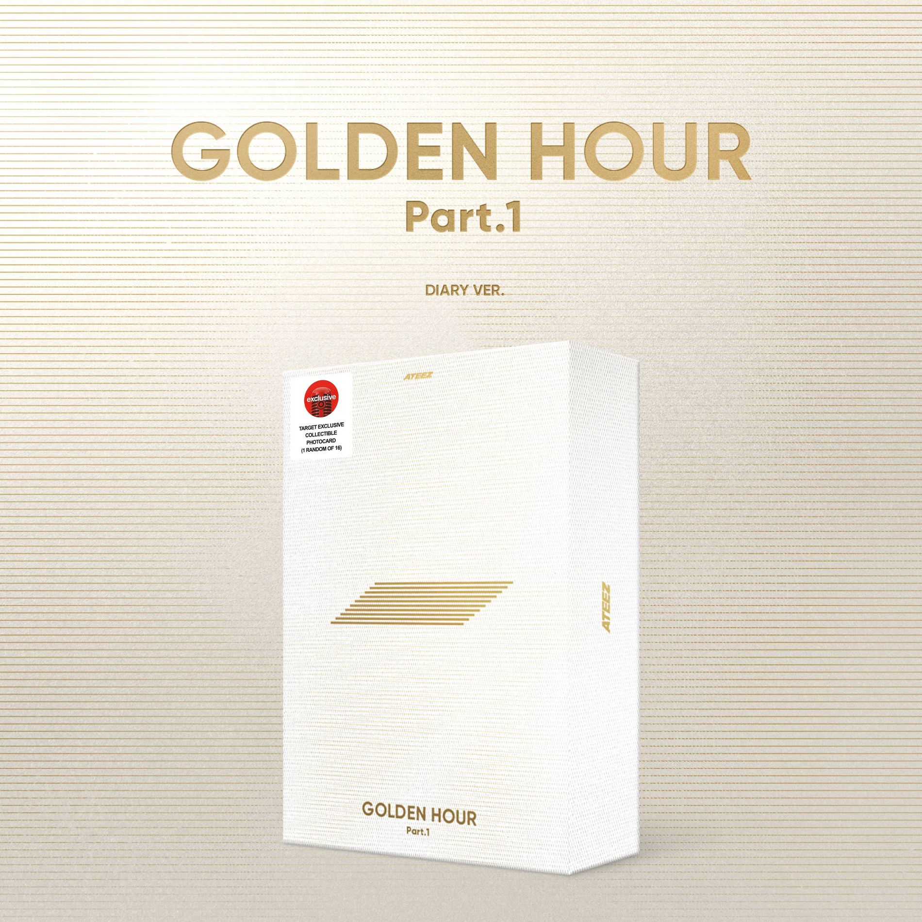 ATEEZ - GOLDEN HOUR : Part.1 (Diary ver.) (Target Exclusive, CD)
