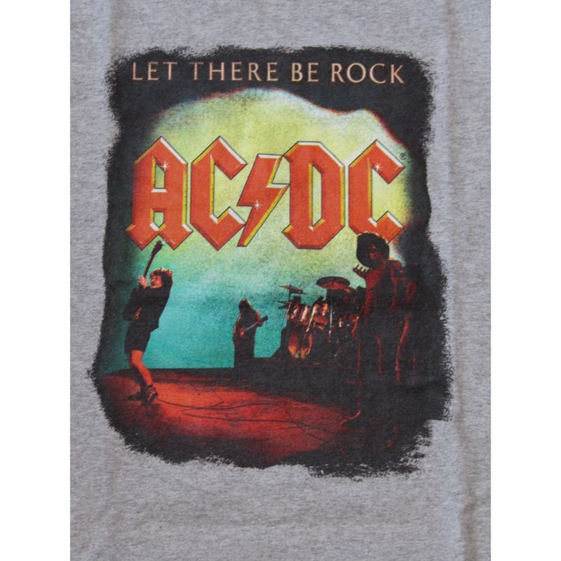 ACDC Let There Be Rock Youth Athletic Heather T-shirt, 2 of 3