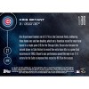 Topps Topps NOW Chicago Cubs Kris Bryant MLB 2016 Card 186 Trading Card - 2 of 2