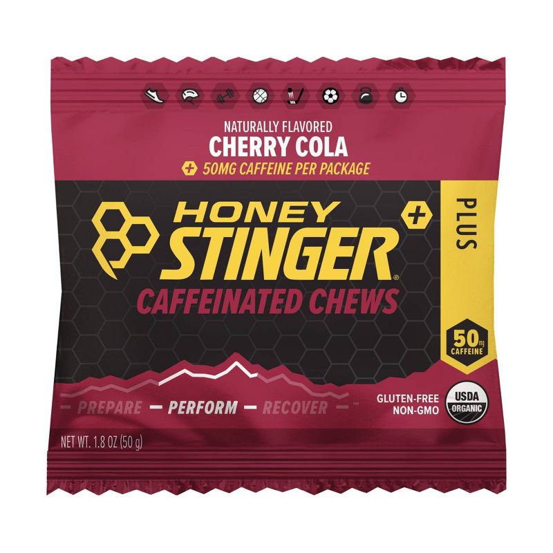 Honey Stinger Organic Caffeinated Cherry Cola Chews, 1 of 7