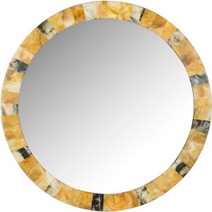 Lydia Artisan Mirror - 29.5" x 29.5" - MIR4051 - Multi - Safavieh - 1 of 3