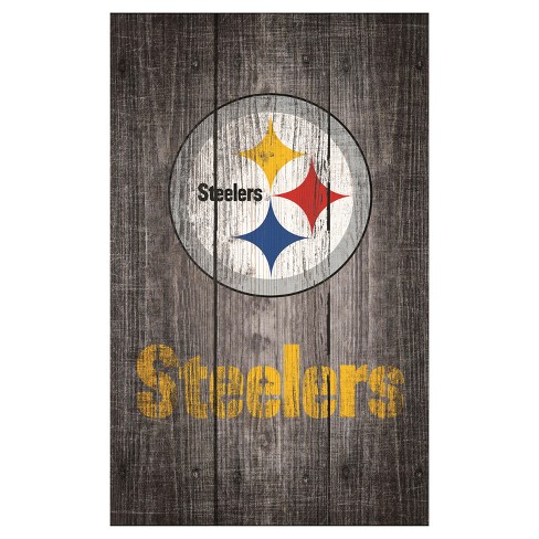 Pittsburgh Steelers Oval Football Multi Use Decal